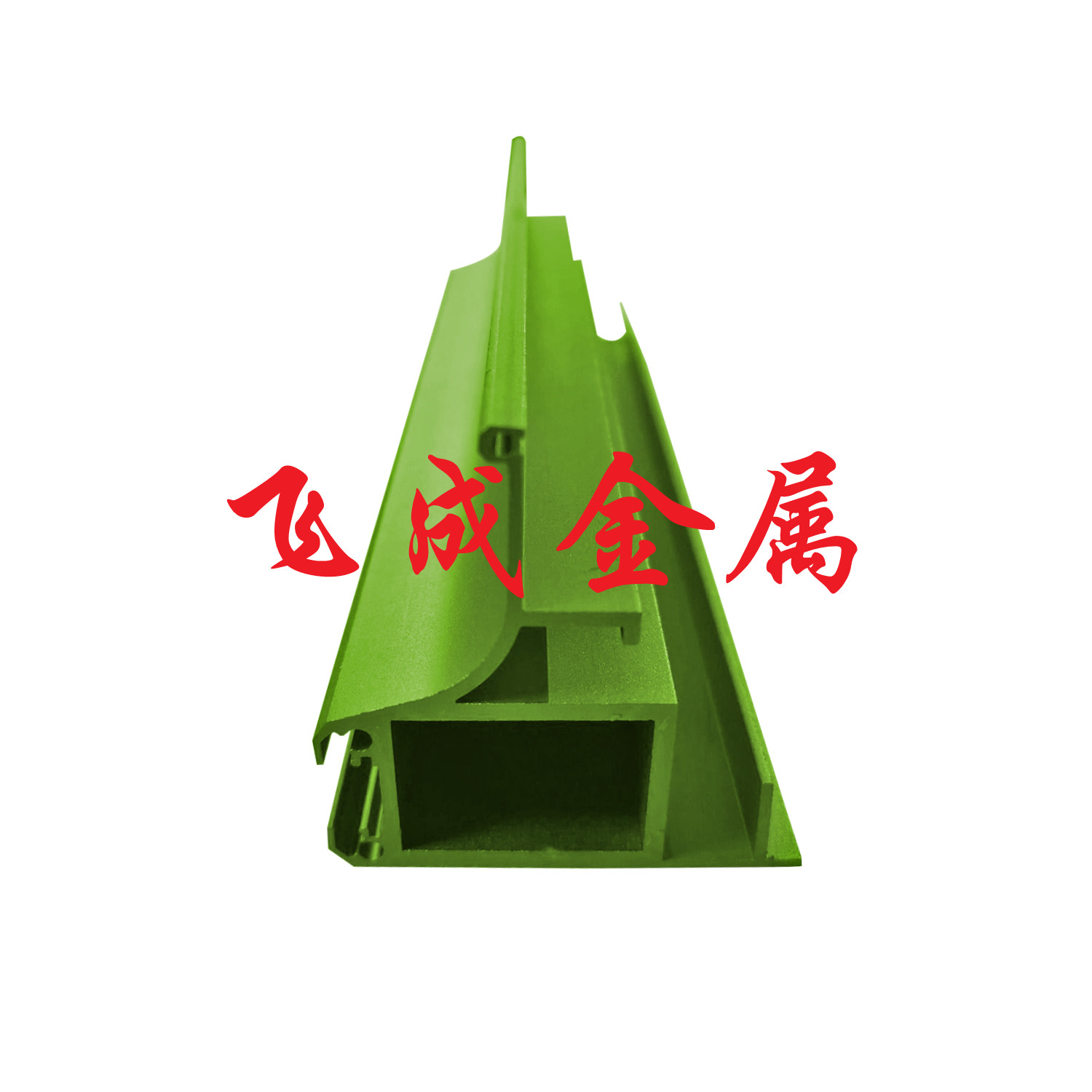 喷砂氧化绿色自动售卖机边框